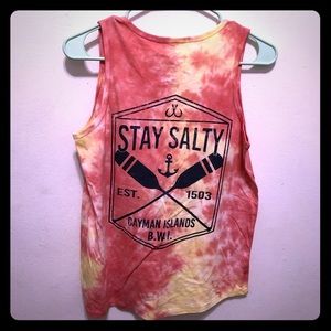 Stay Salty Cayman Islands tank top - XS